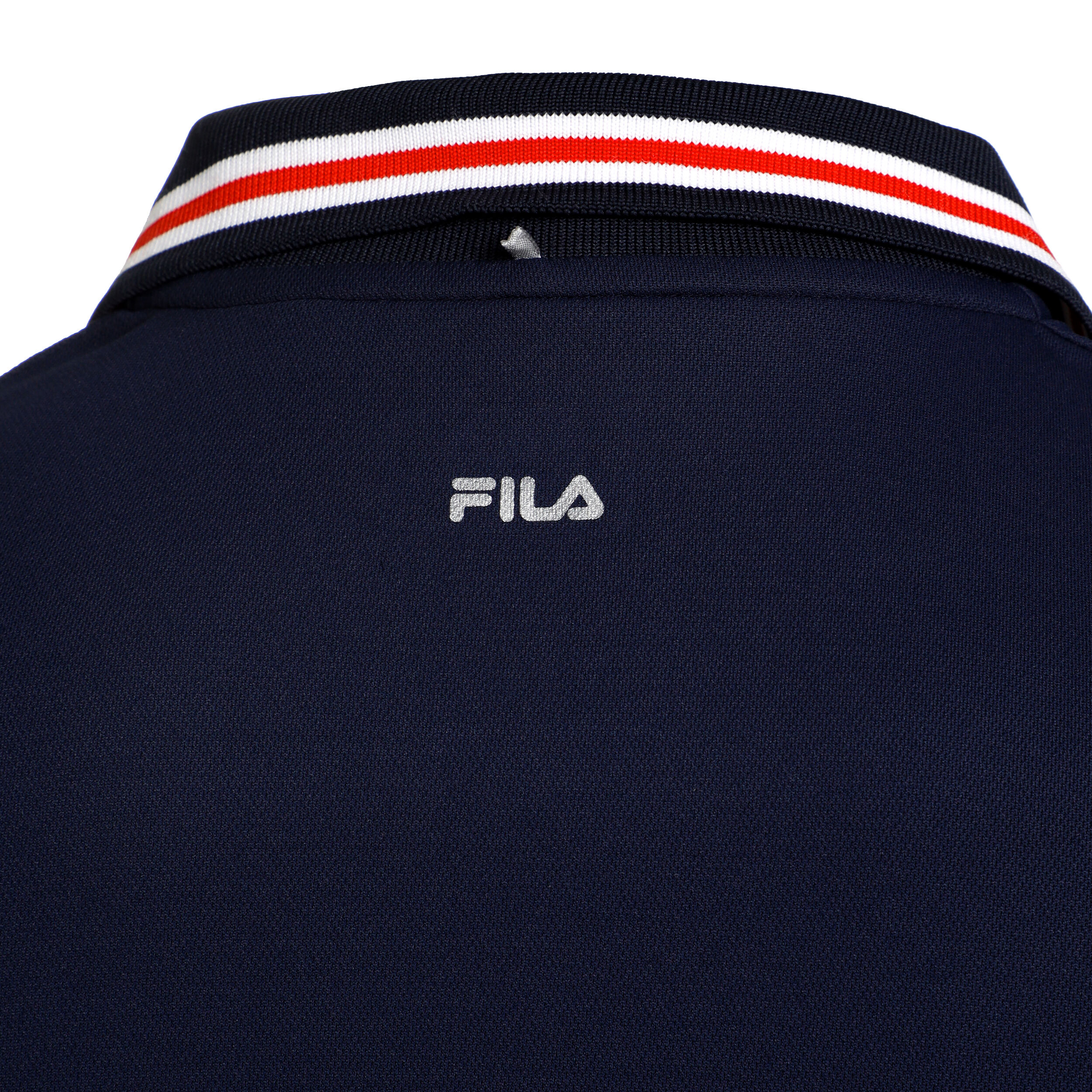 Buy Fila Core Button Piro Polo Men Dark Blue Red online Tennis