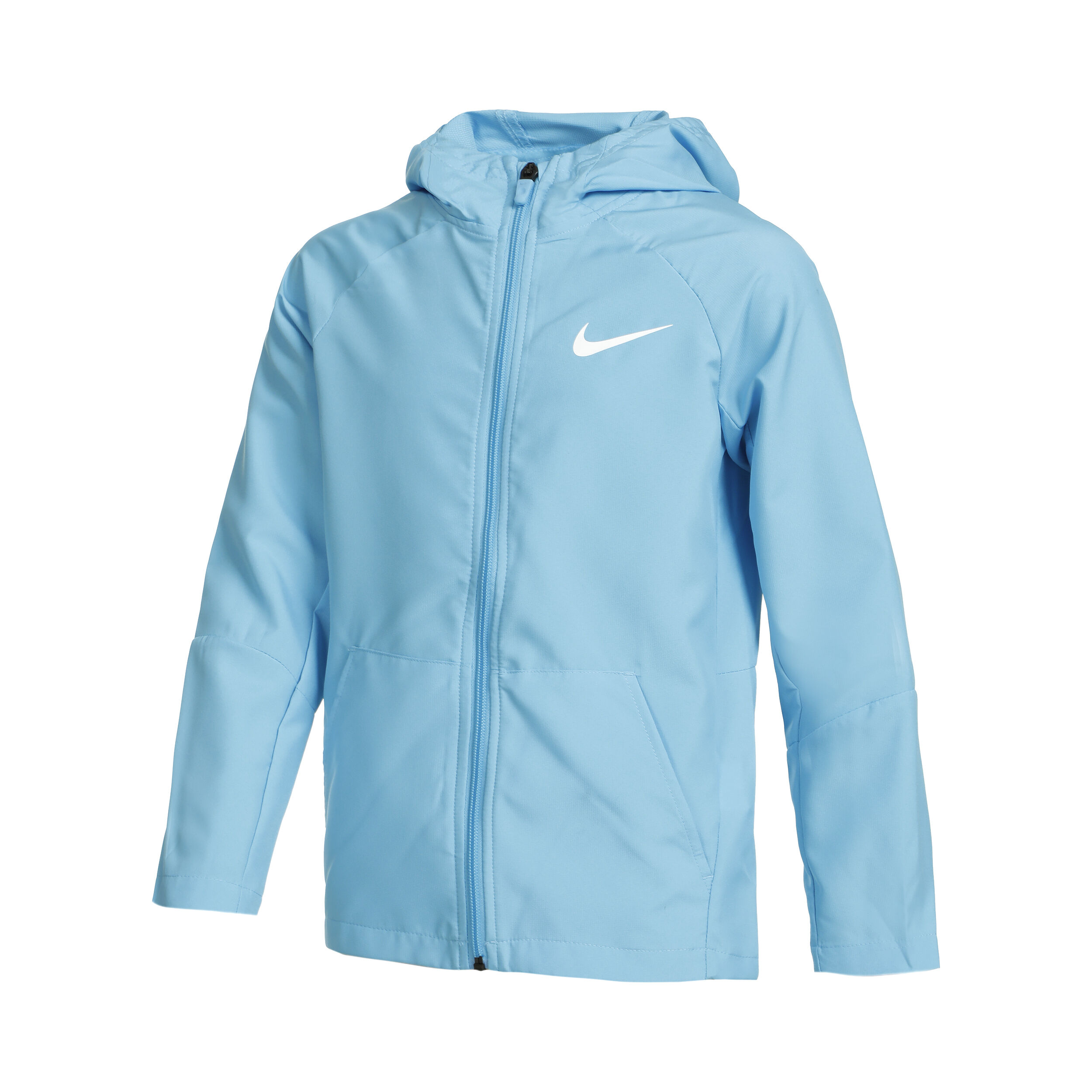 Light blue nike windbreaker hot sale