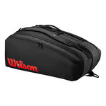 Wilson Wilson Clash V3 Super Tour Racket Bag 15 Pack-Black