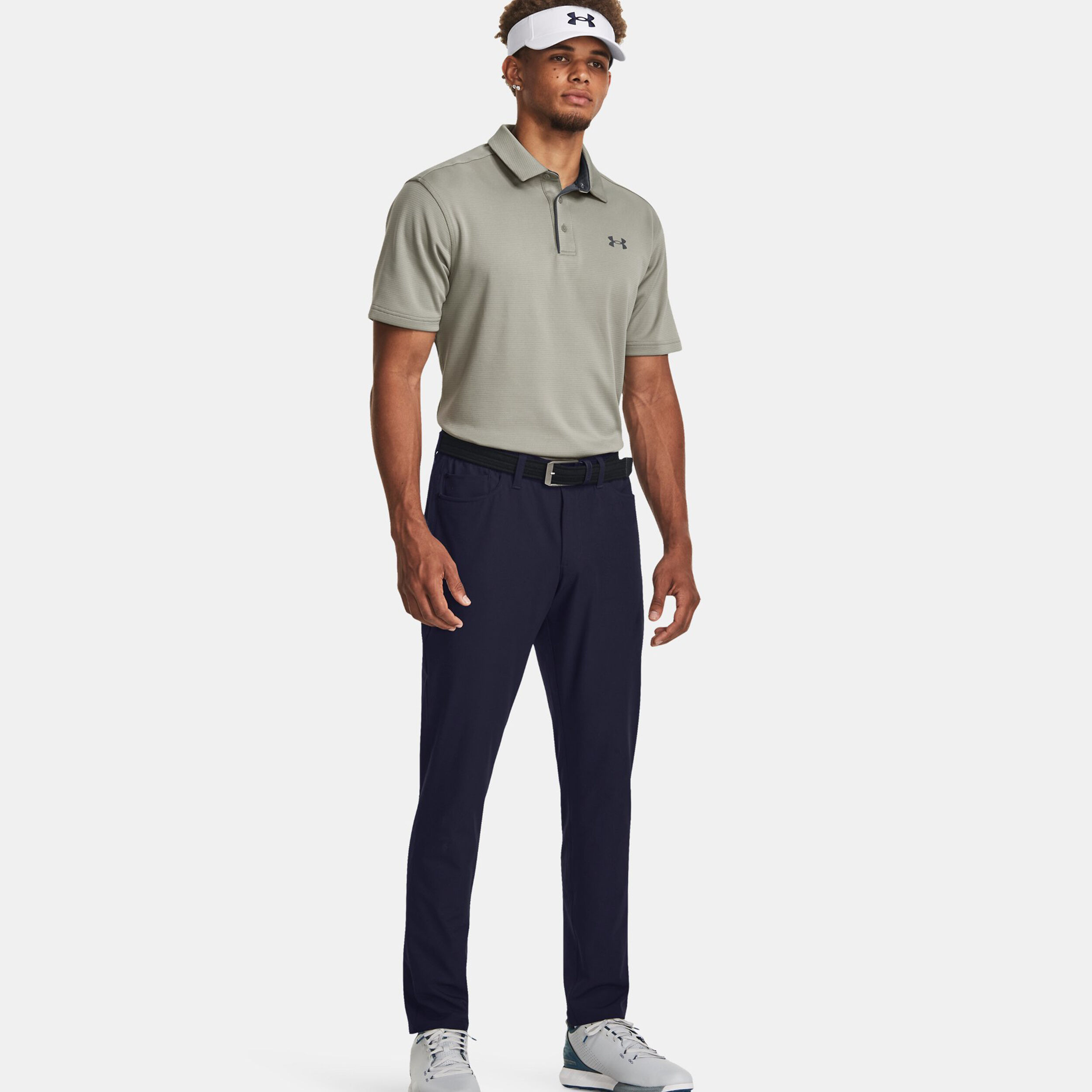Under armour mens on sale polo clearance