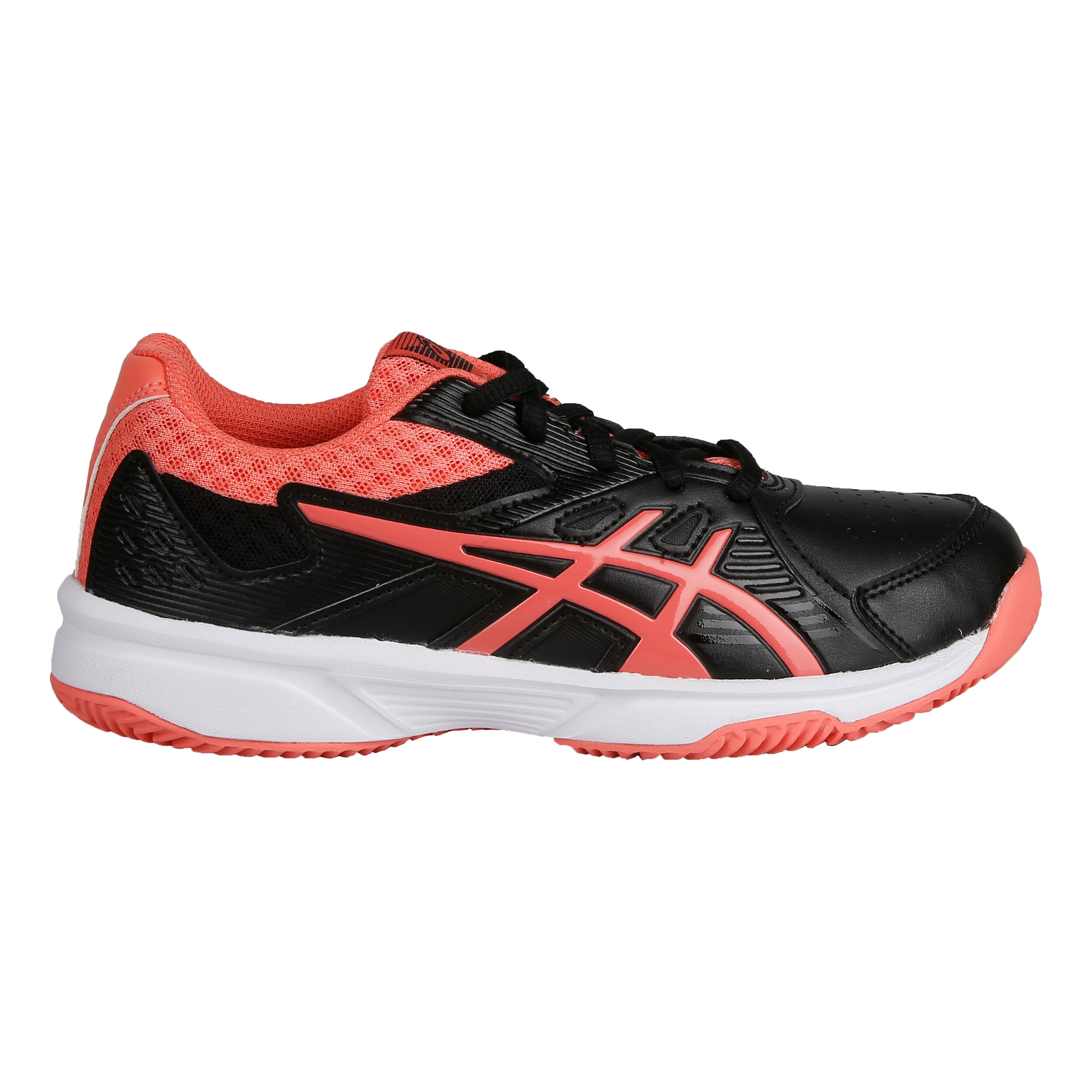 Court Slide GS Clay Court Shoe Kids Black Coral