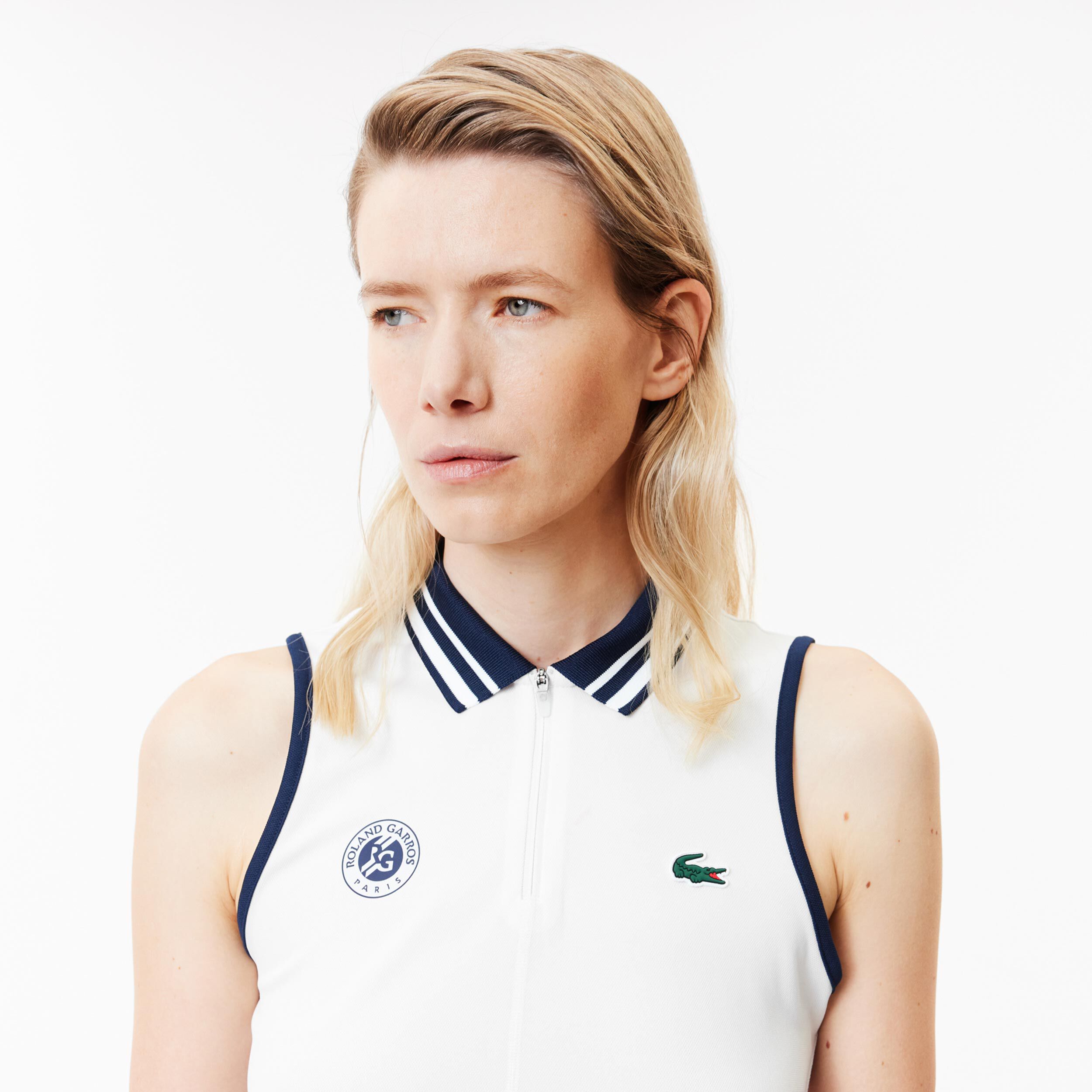 Buy Lacoste Polo Women White Black online Tennis Point UK