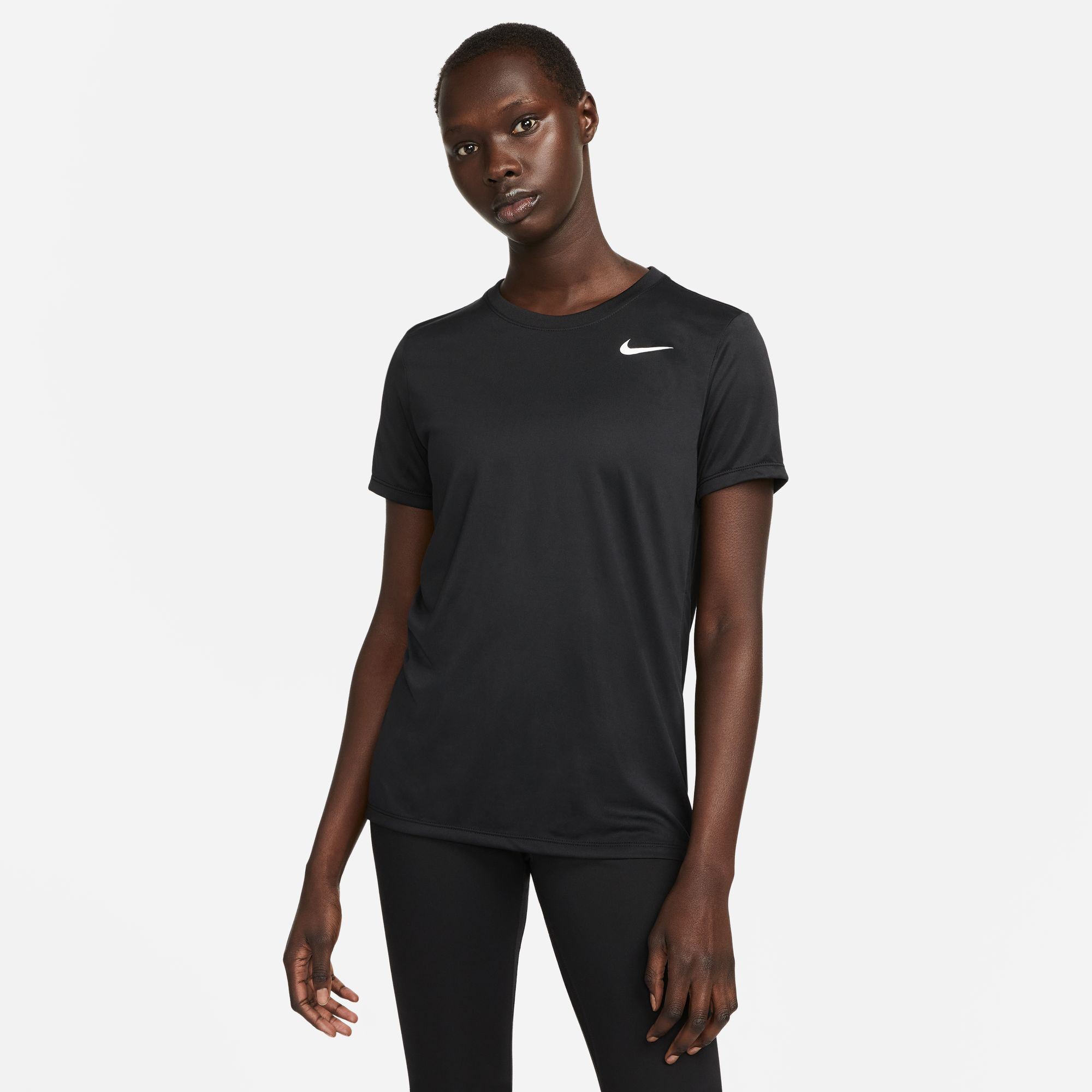 Buy Nike Dri Fit Regular T Shirt Women Black online Tennis Point UK