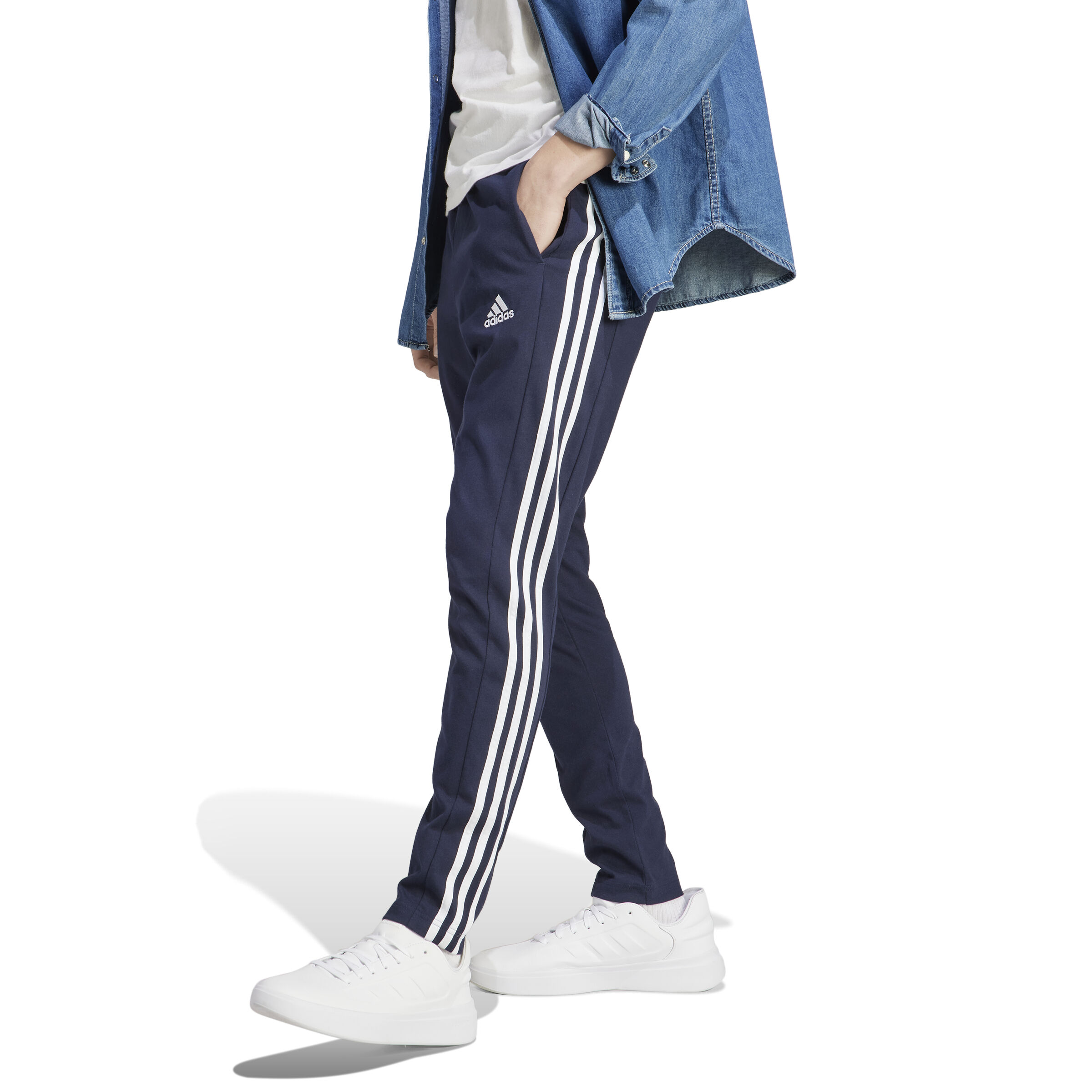 Adidas track pants navy online