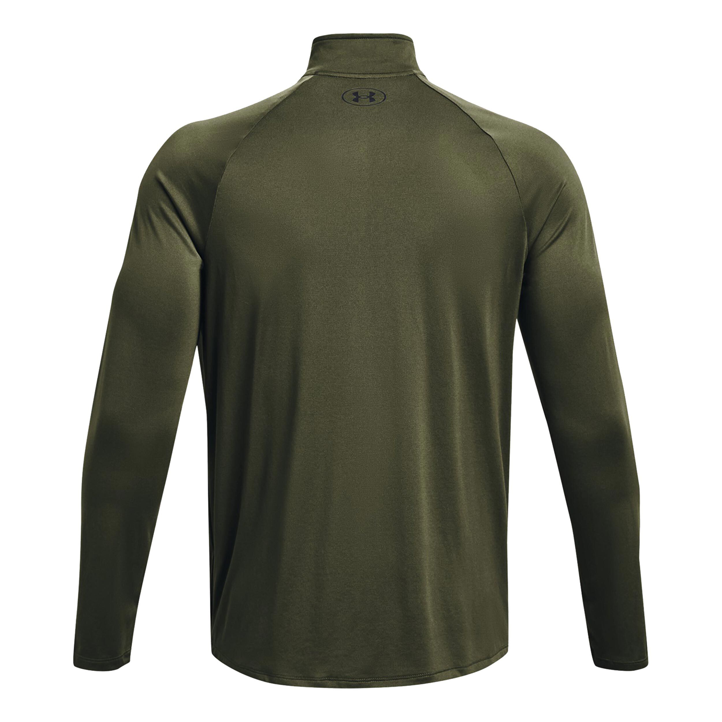 Under armour quarter zip green top