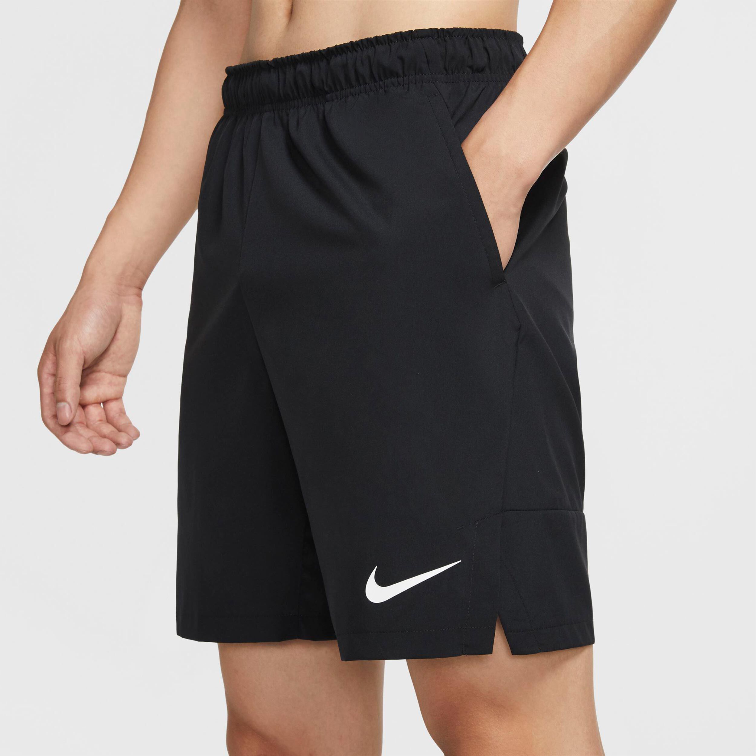 Buy Nike Flex Woven Shorts Men Black White online Tennis Point UK