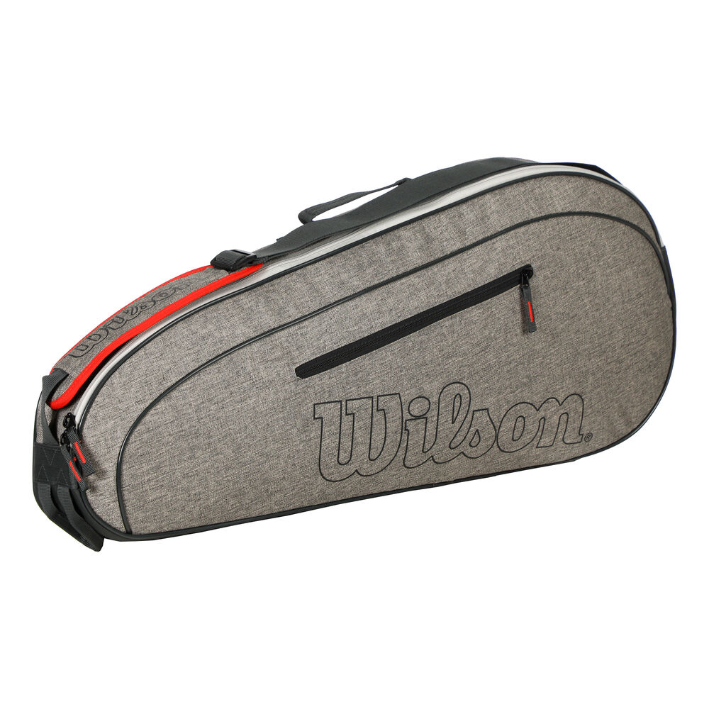 Wilson Tour Team Racket Bag 3 Pack-Lightgrey lightgrey
