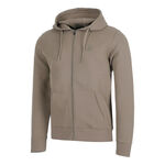 Quiet Please Clothing Quiet Please Tonal Core Zip Zip Hoodie Men - grey, brown