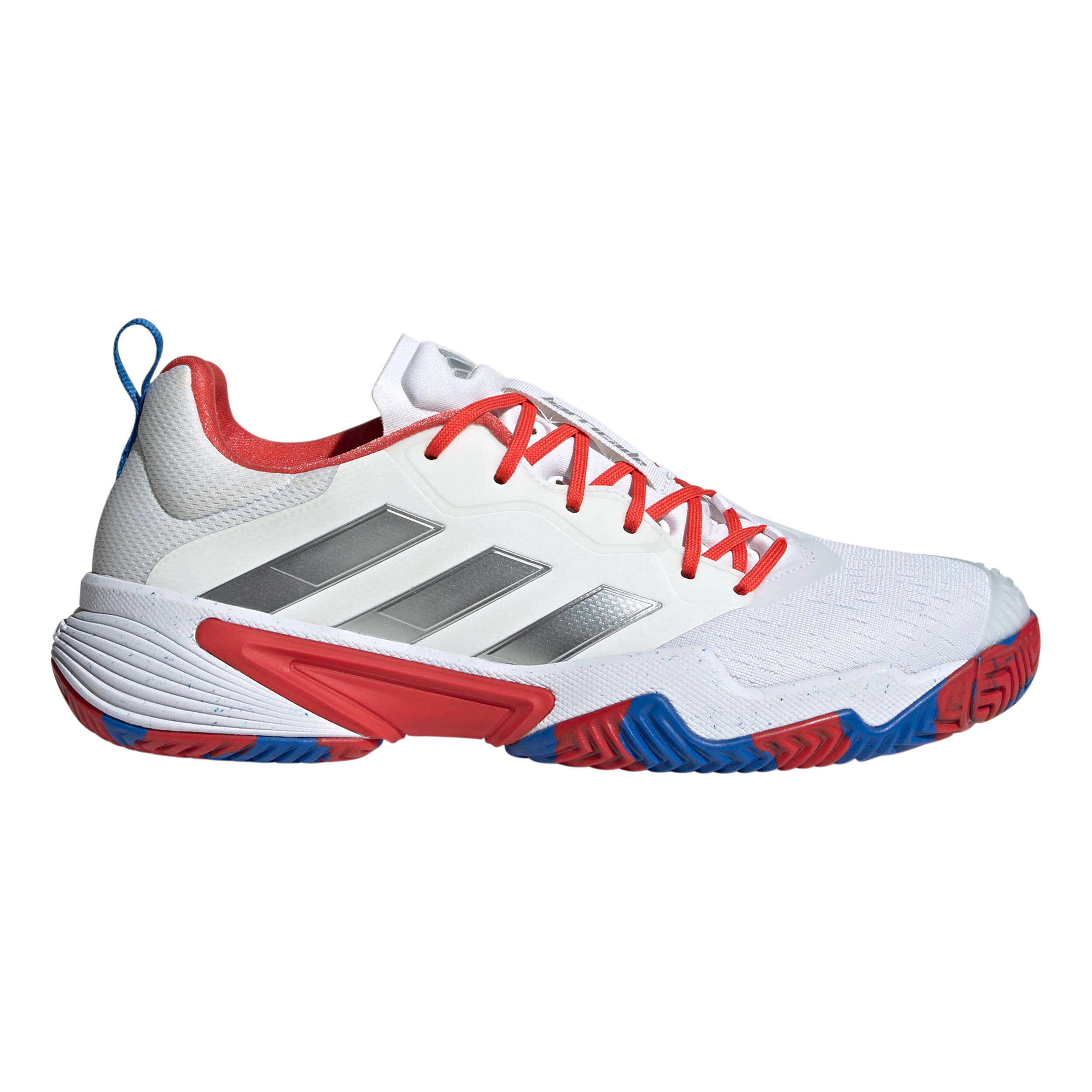 Buy adidas Barricade All Court Shoe Men White Red online Tennis Point UK