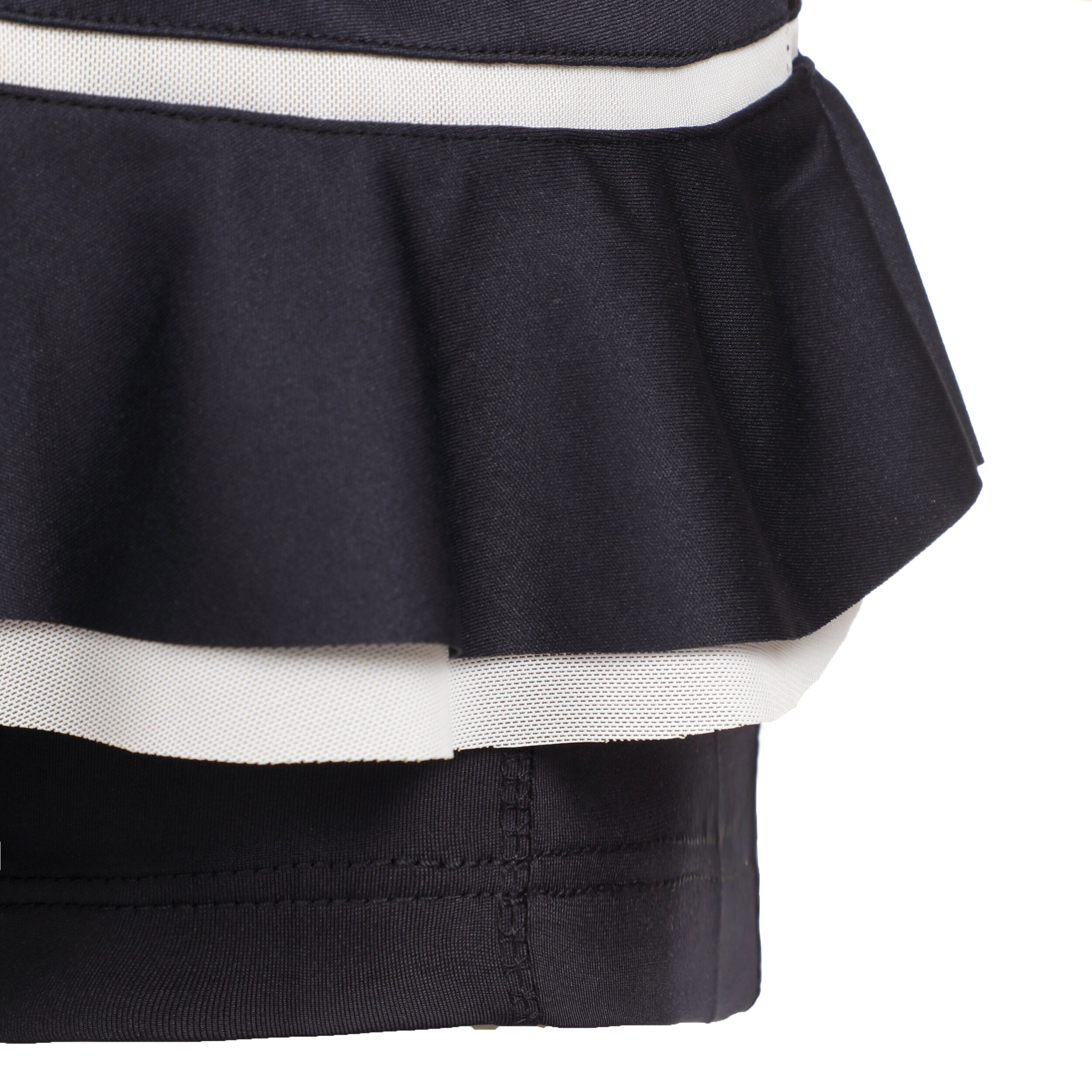 Flounce Skirt Women Dark Blue White