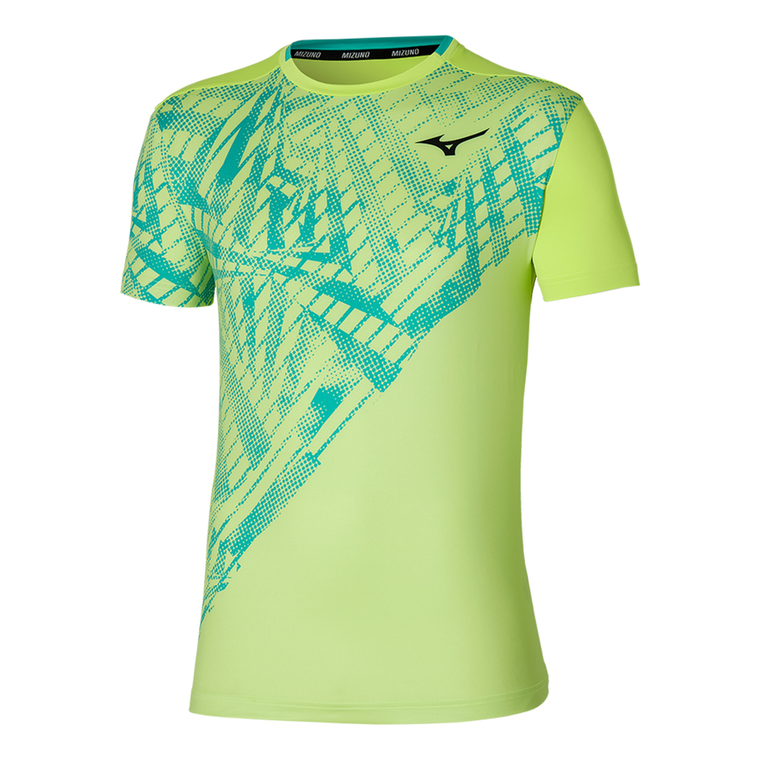 Buy Mizuno Mugen Shadow Graphic T-Shirt Men Lime online | Tennis Point UK