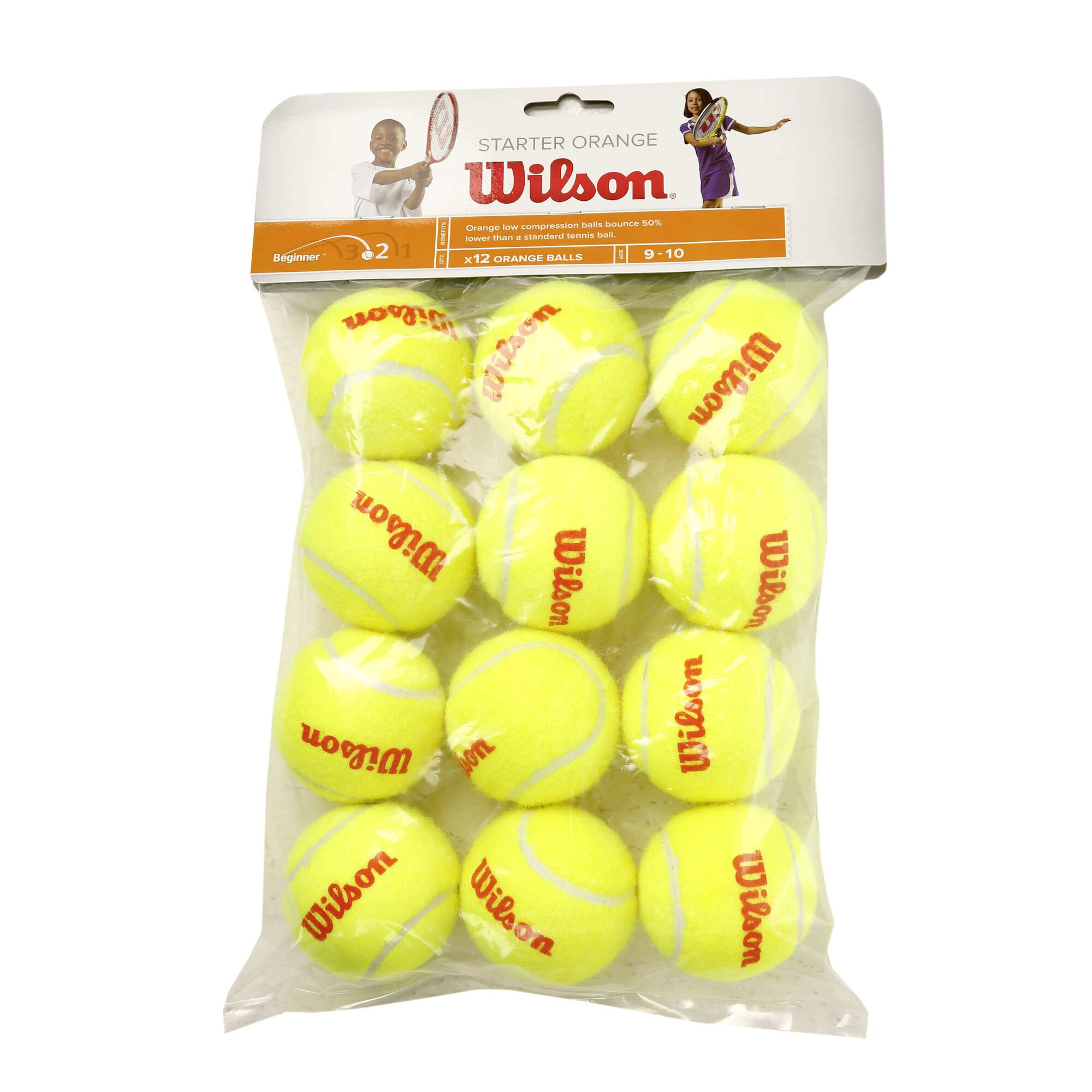 buy Wilson Starter Balls Stage 2 12 Pack online TennisPoint