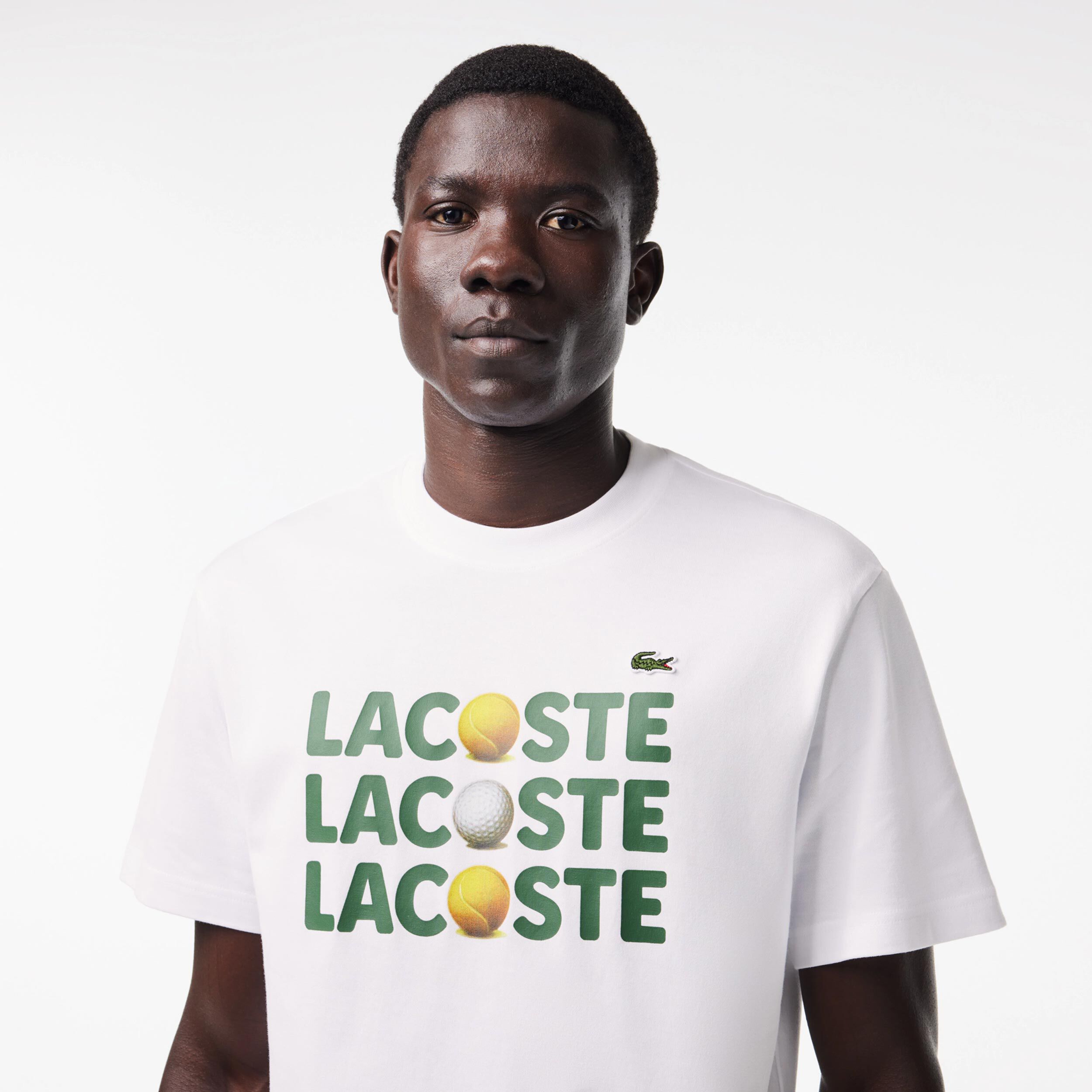 Buy Lacoste T Shirt Men White online Tennis Point UK