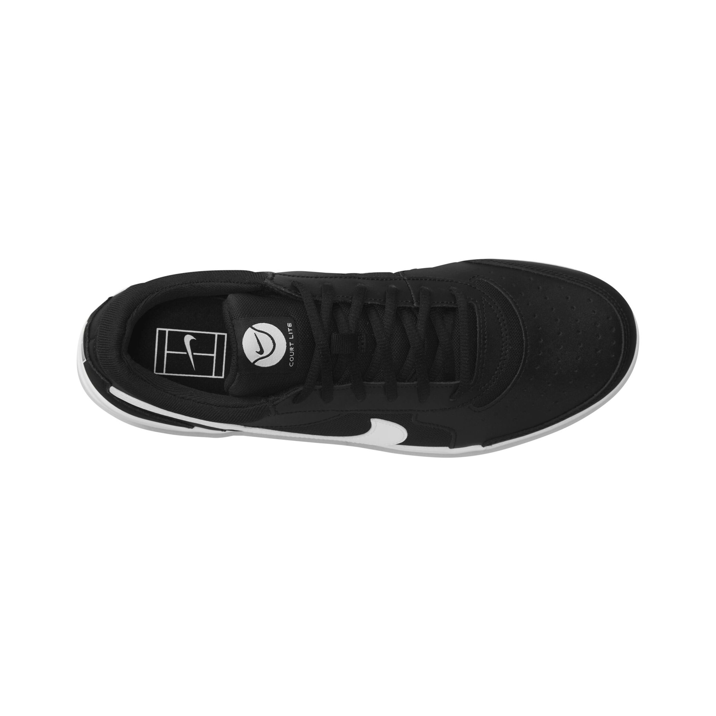 Zoom Court Lite 3 All Court Shoe Kids Black White