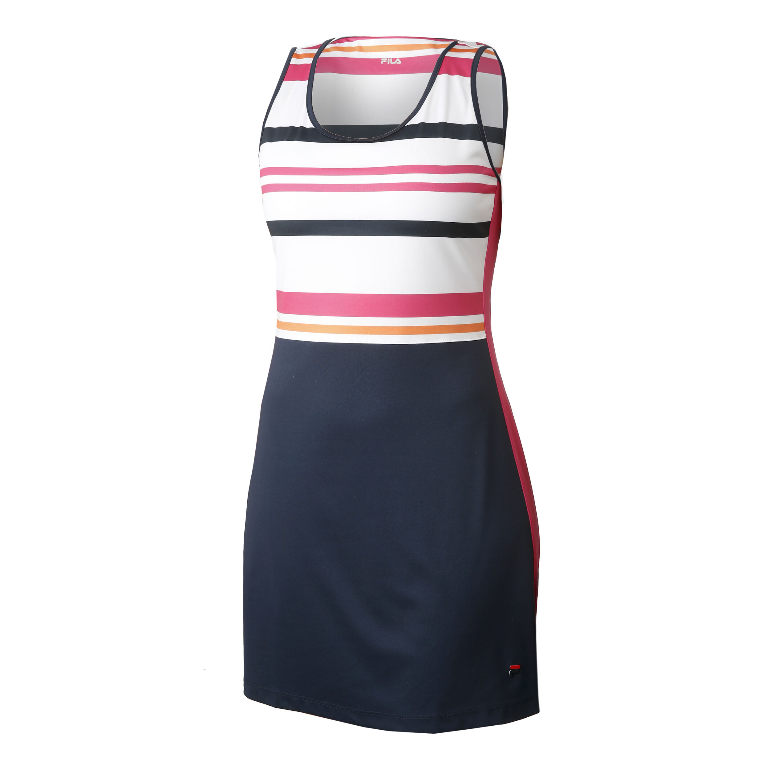 Audrey Dress Women Dark Blue White