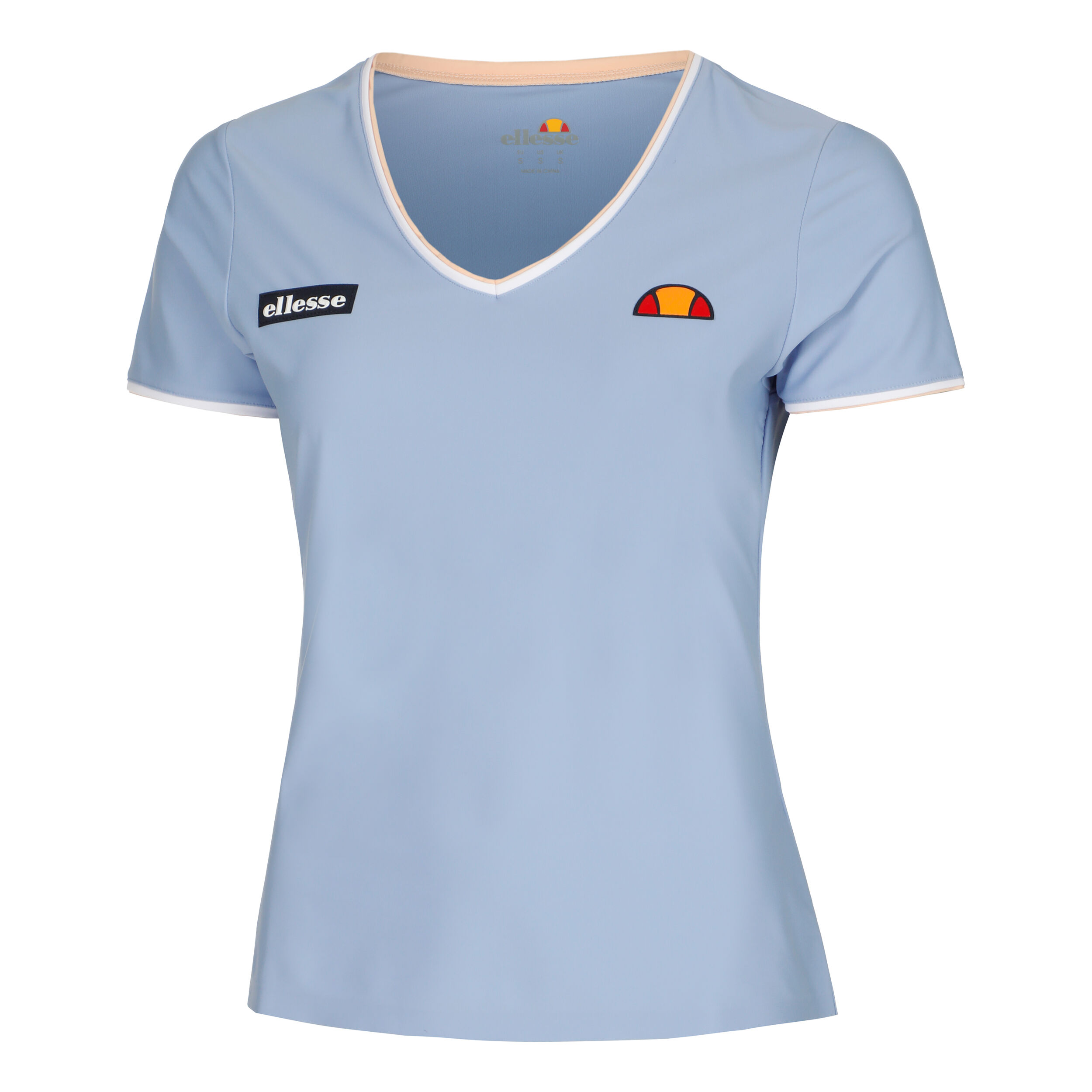 Light blue t shirt womens sales