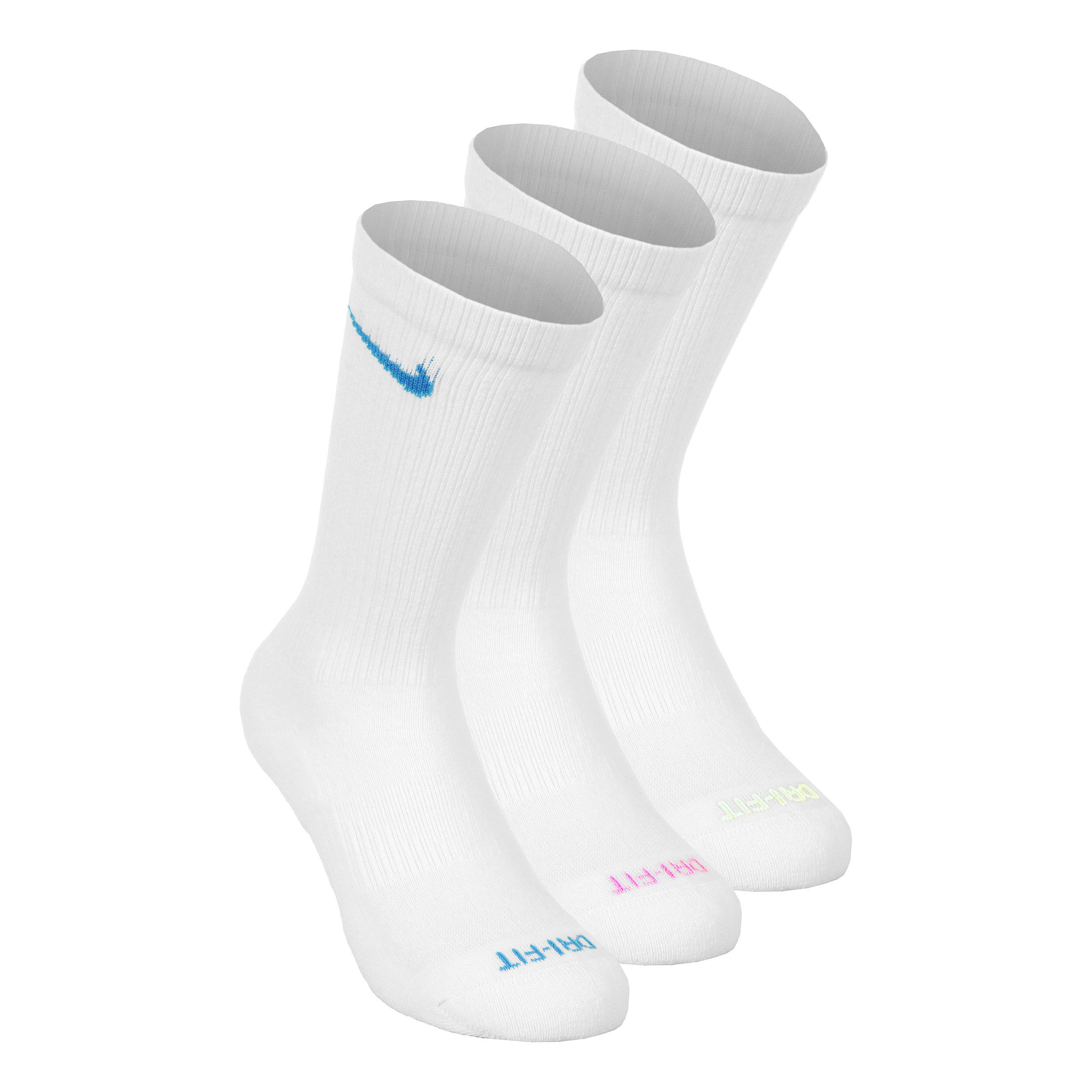 white and blue nike elite socks
