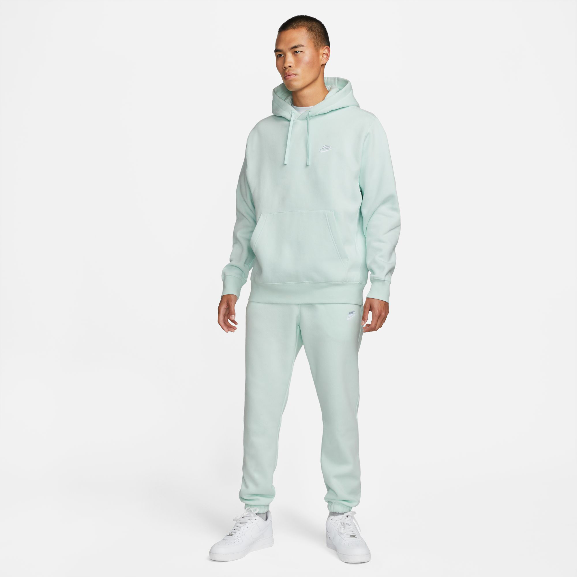 Nike club hoodie mint new arrivals
