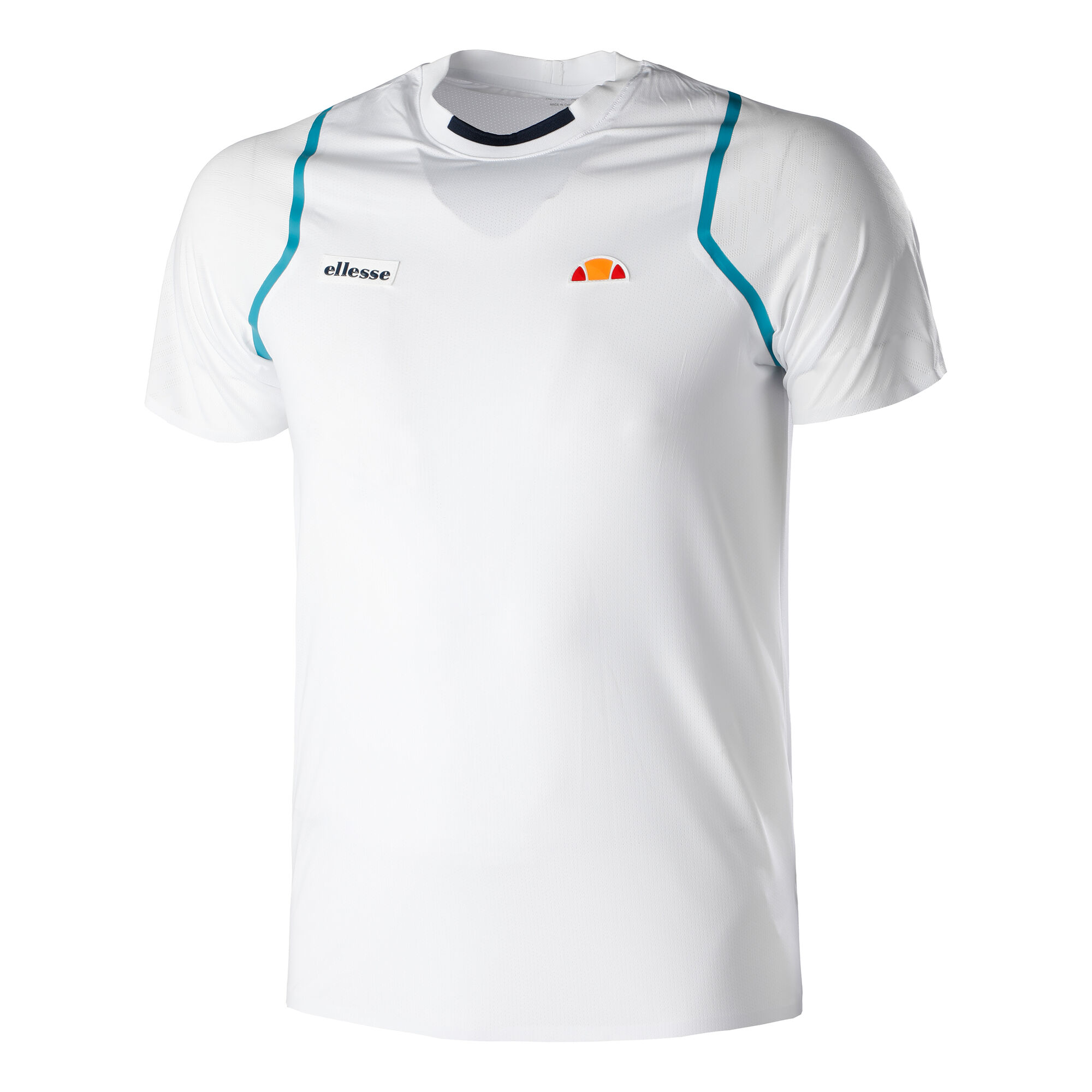Buy Ellesse Oceano T-Shirt Men White, Blue online | Tennis Point UK