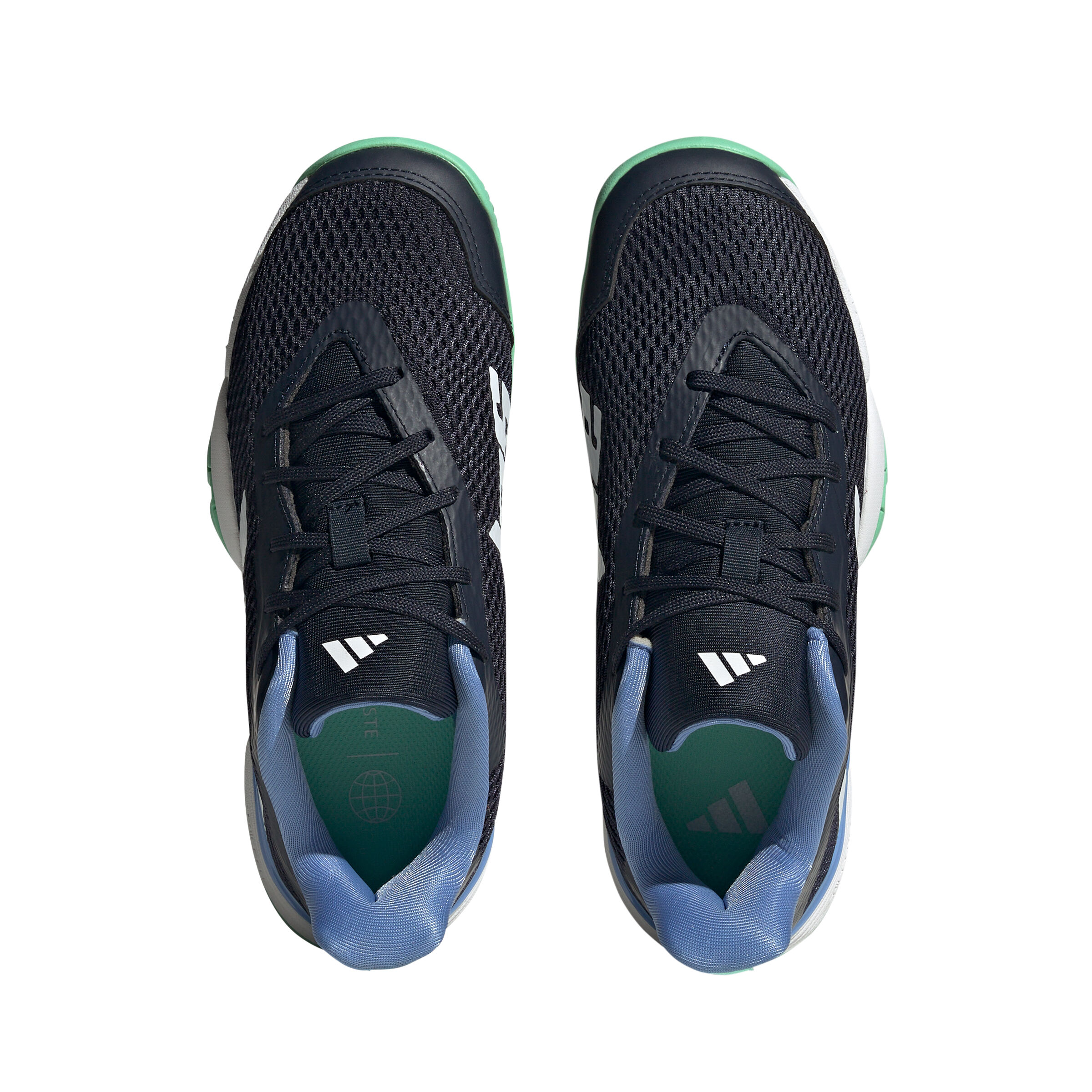 Barricade All Court Shoe Kids Dark Blue White