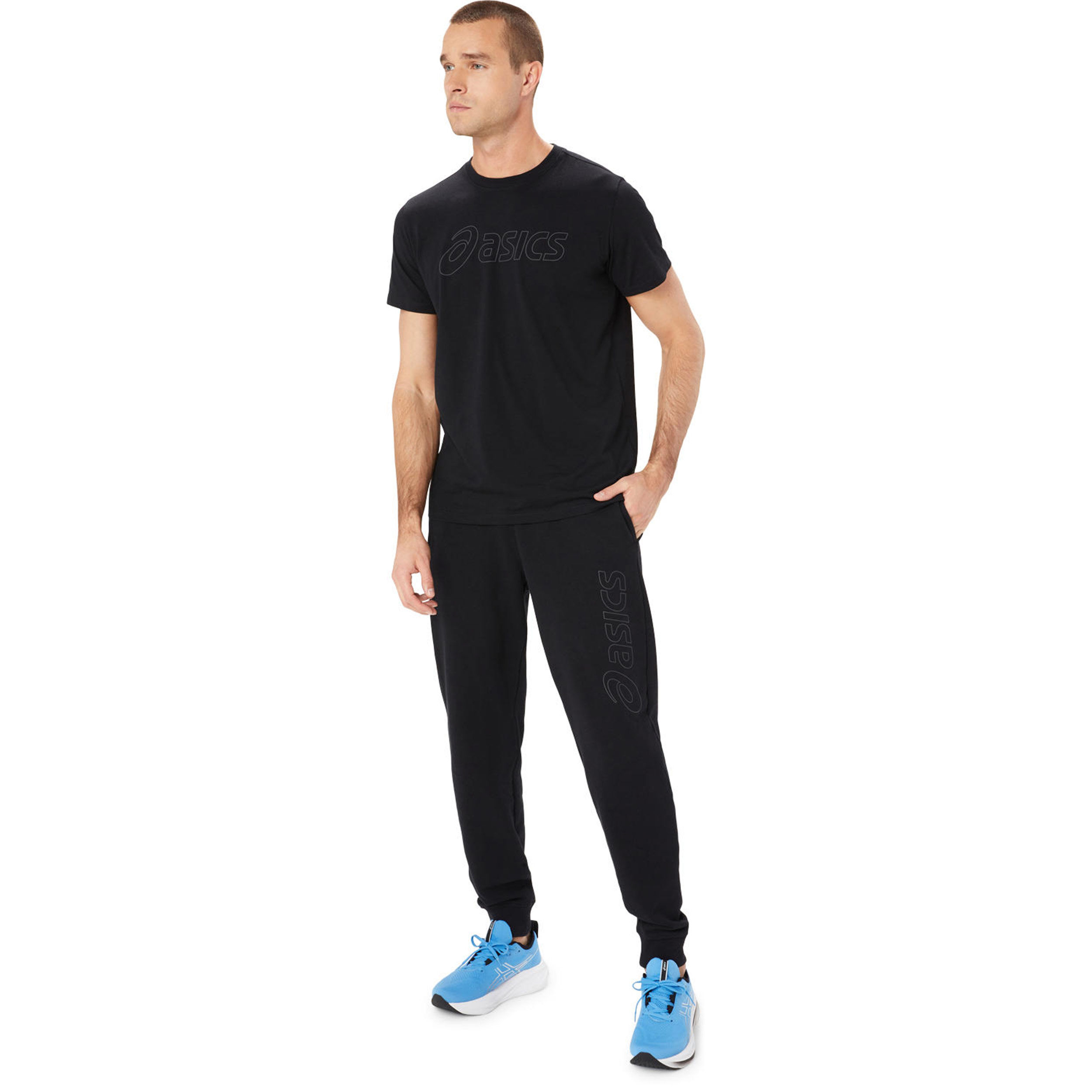 Buy ASICS Logo Training Pants Men Black online Tennis Point UK