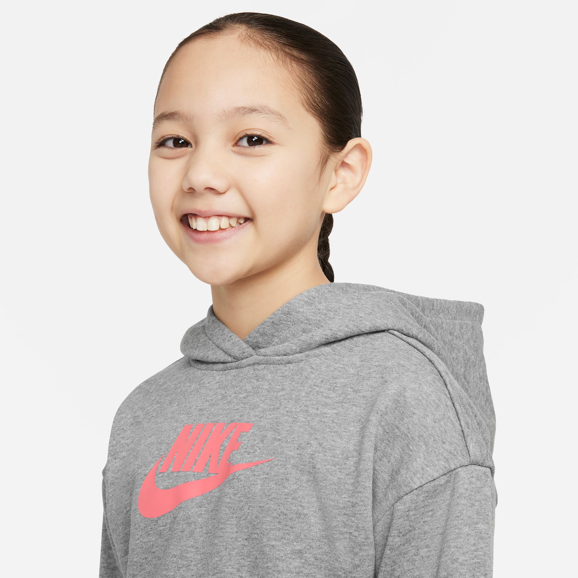 Grey nike shop hoodie kids