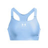 Heatgear High Sports bras Women - light blue, white