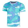 Court Dri-Fit Advantage Print T-Shirt Men - turquoise, blue