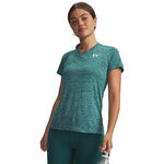 Under Armour Clothing Under Armour Tech Twist T-Shirt Women-green, white
