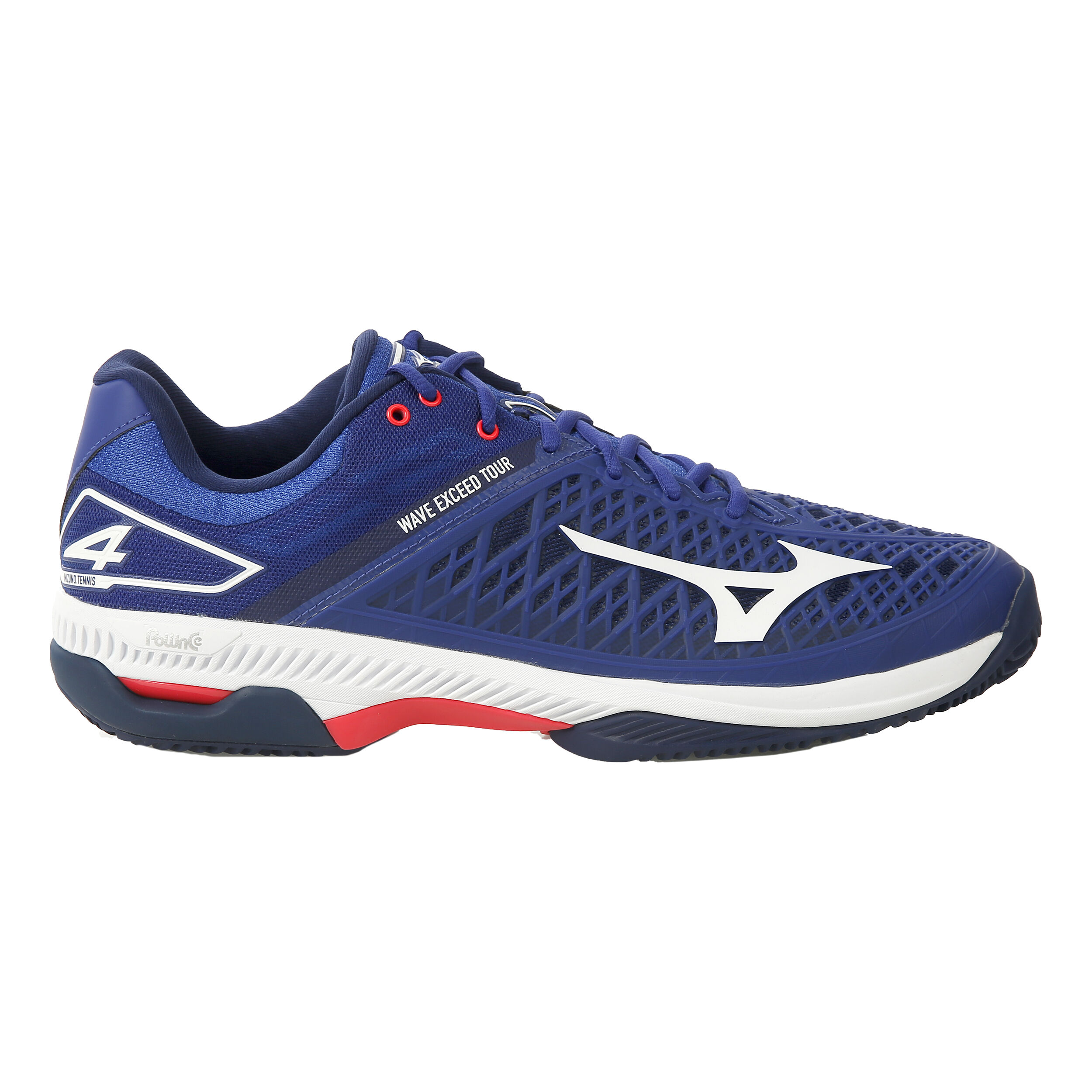 Wave Exceed Tour 4 Clay Court Shoe Men Dark Blue White