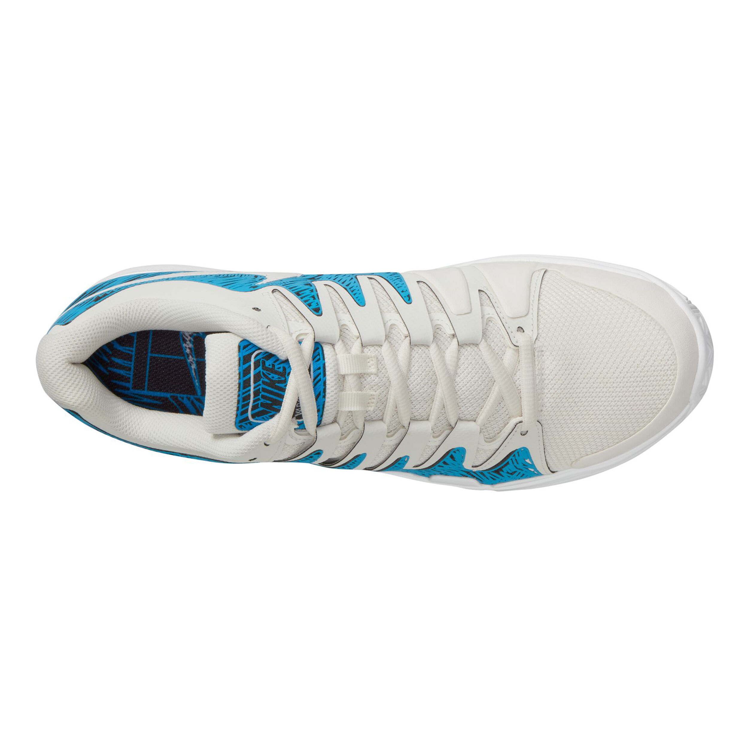 Nike Zoom Vapor 9.5 Tour PRM All Court Shoe Men White, Blue