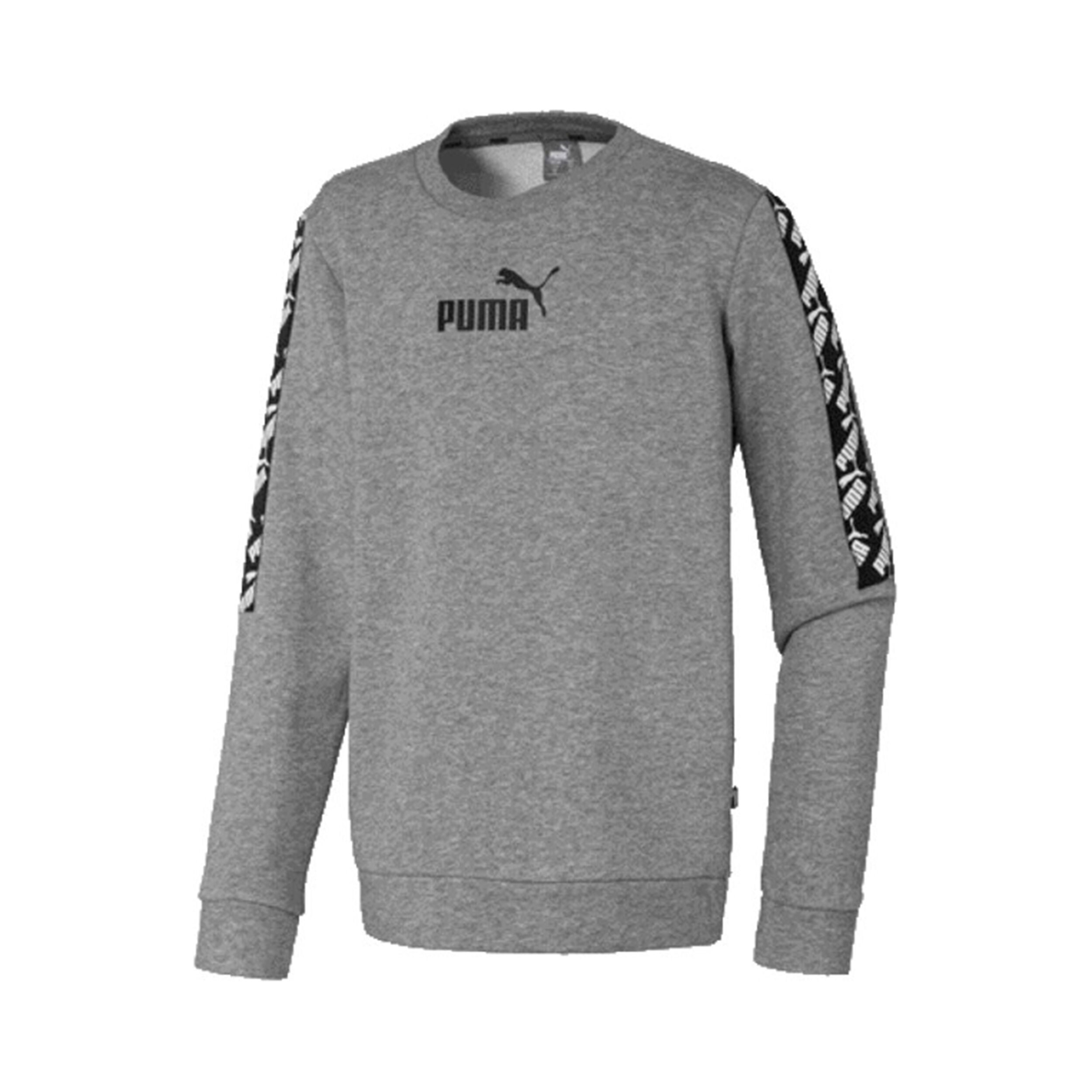 Buy Puma Training Amplified Crew Sweatshirt Boys Grey Black online Tennis Point UK