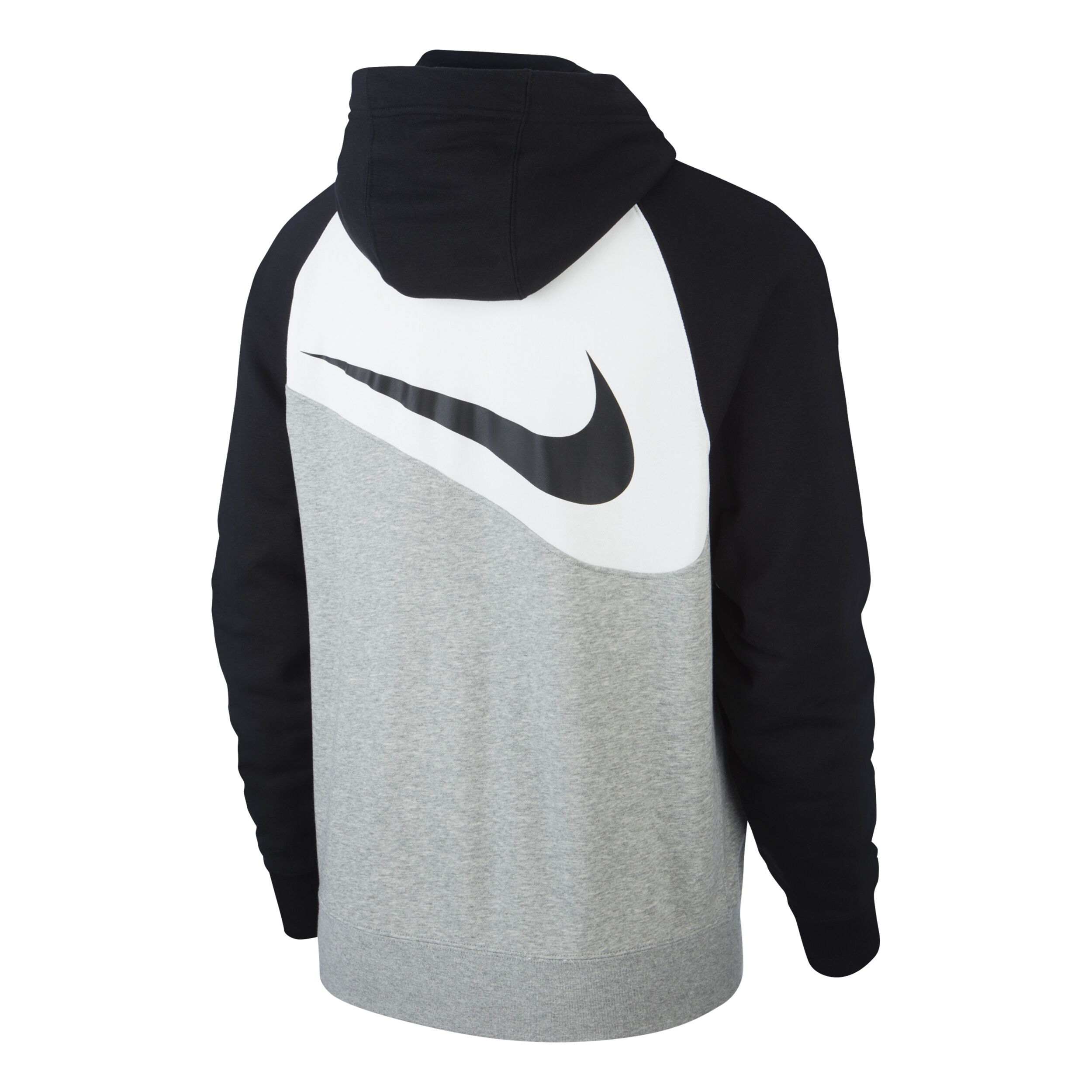 Buy Nike Sportswear Swoosh Full Zip Hoodie Men Lightgrey Black online Tennis Point UK