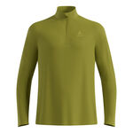 Odlo Running shirt Odlo Essential 1/2 Zip Running shirt Men-green