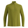 Essential 1/2 Zip Running shirt Men-green