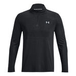 Under Armour Clothing Under Armour Seamless Stride 1/4 Zip Long Sleeve Men-Black