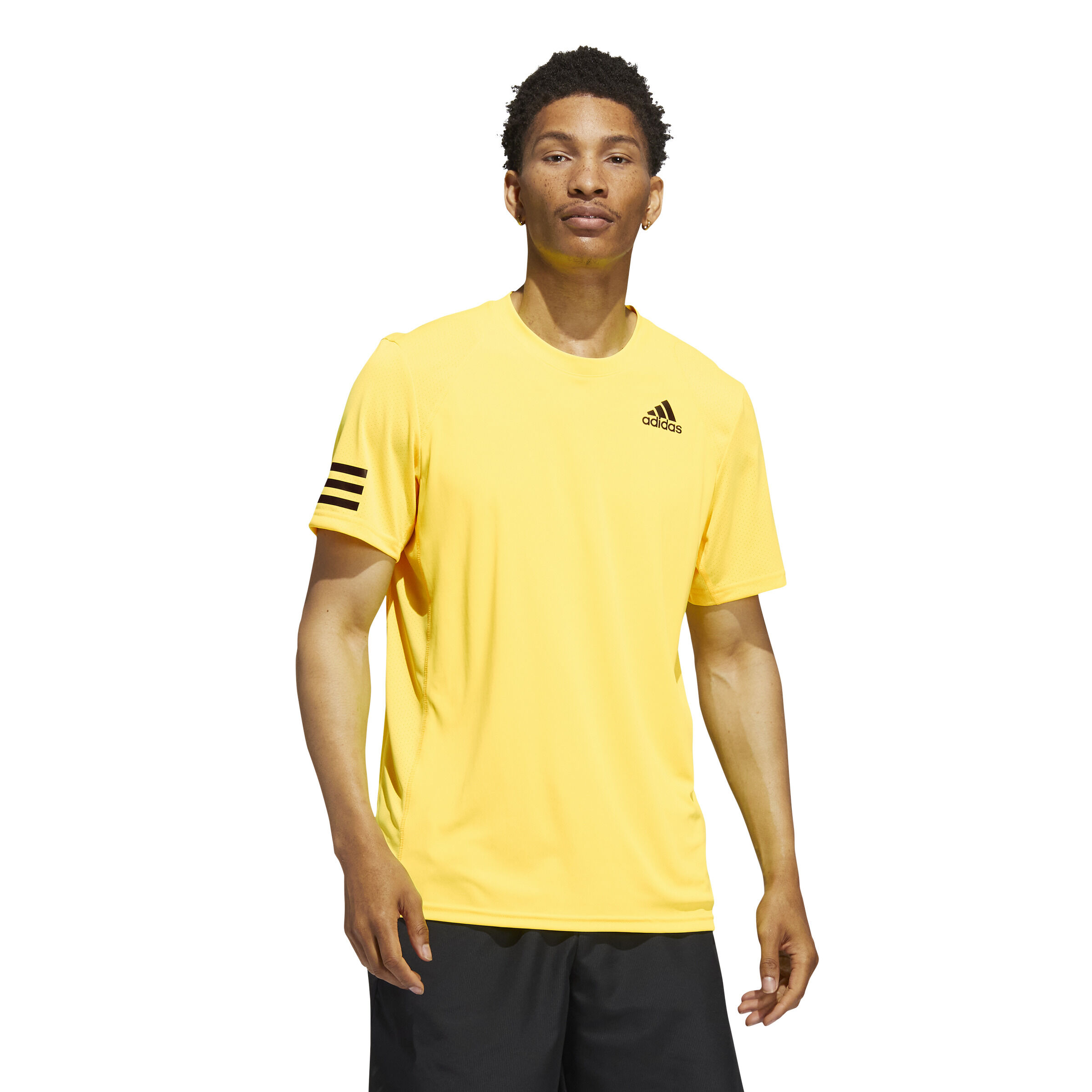 Mens yellow adidas shirt new arrivals
