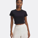 Under Armour Ua Rival Rib Baby Tee-Blk