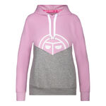 BIDI BADU Clothing BIDI BADU Salia Lifestyle Hoody Women-Pink,Lightgrey