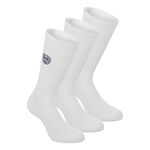 BIDI BADU Clothing BIDI BADU Don Carlito Crew Move Tennis Socks 3 Pack-White,Black