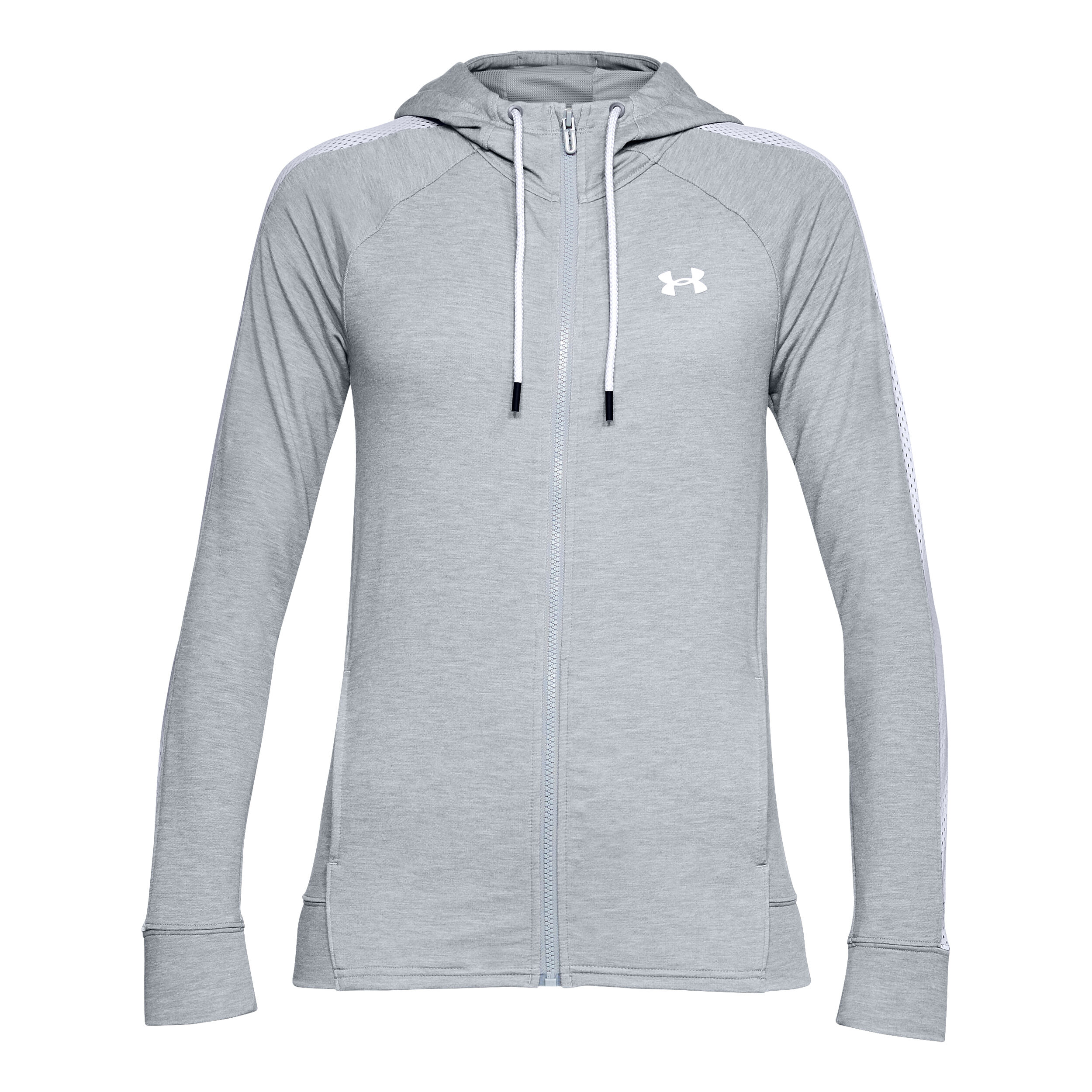 Under armour featherweight store full zip hoodie