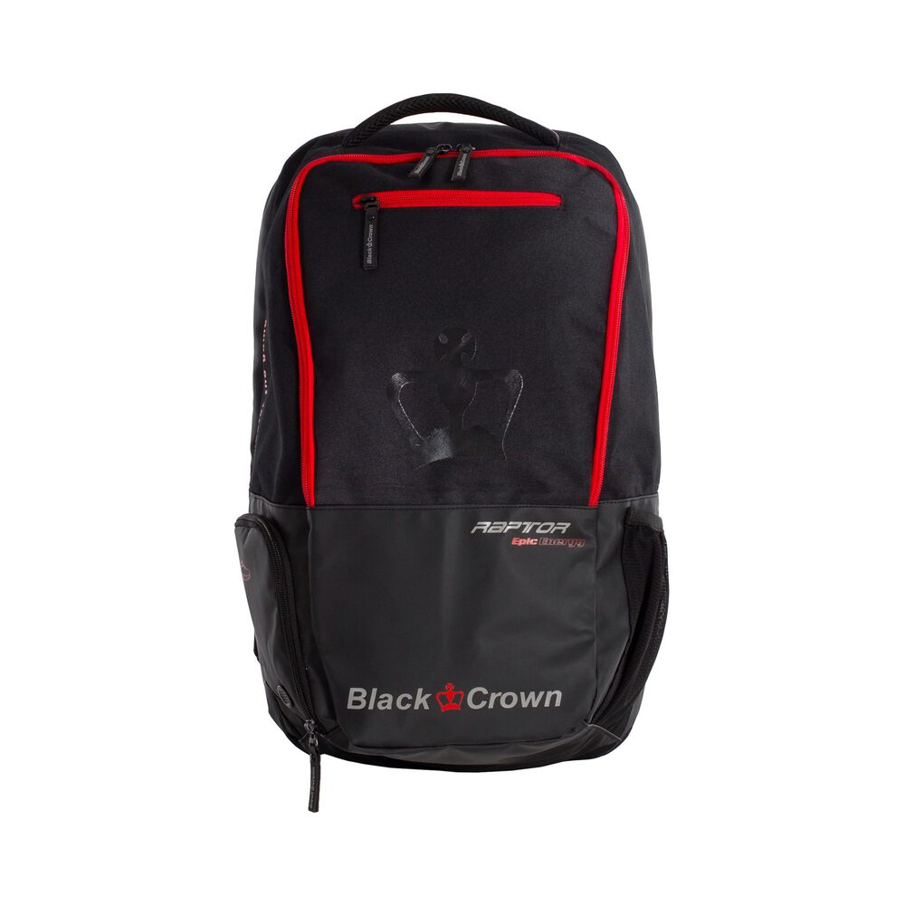 Black Crown Raptor Backpack red