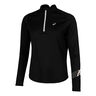 Icon 1/2 Zip Running Shirt Women-Black