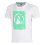 Quiet Please Clothing Quiet Please Crush Scraped T-Shirt Men-white, green