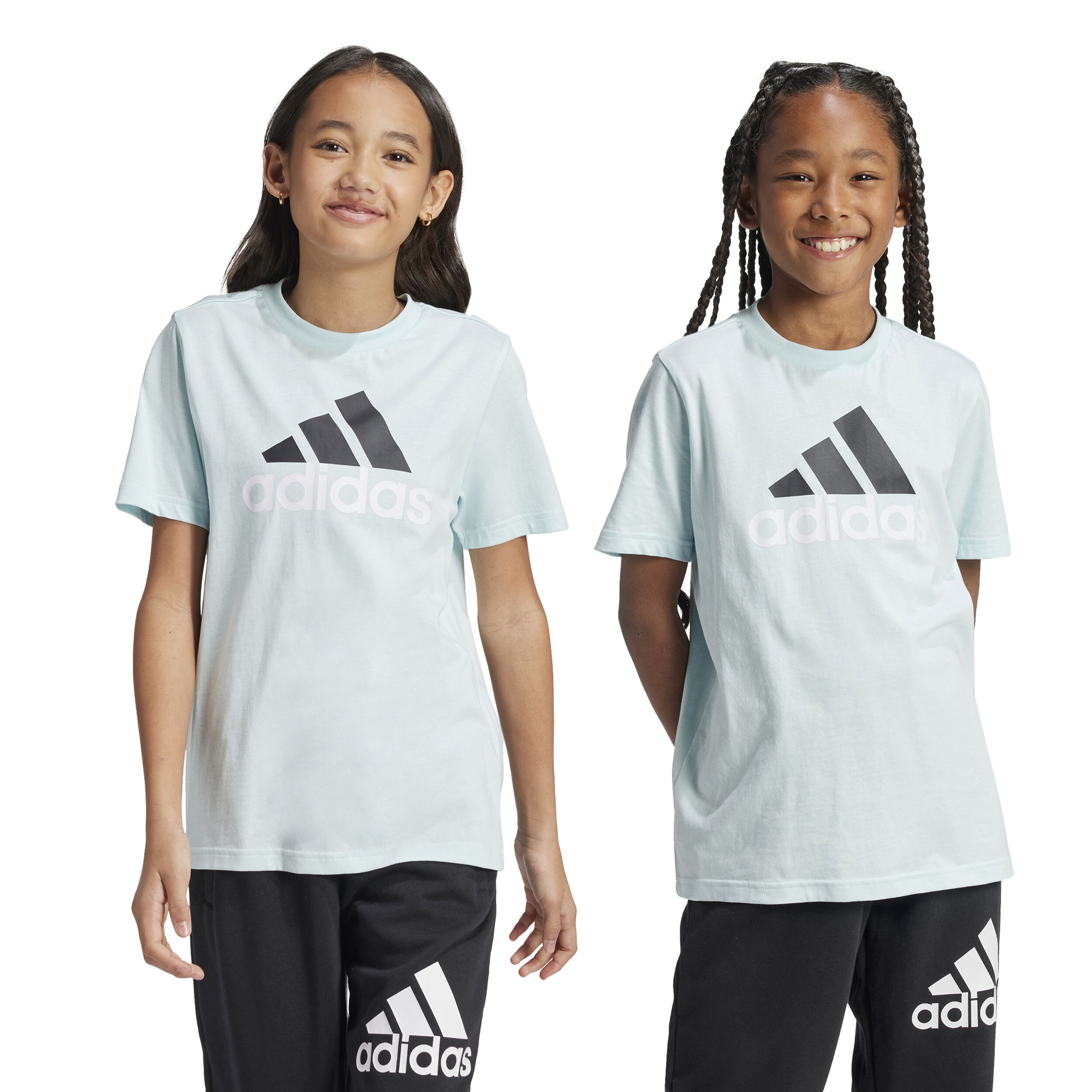 Big Logo 2 T Shirt Boys Mint Black