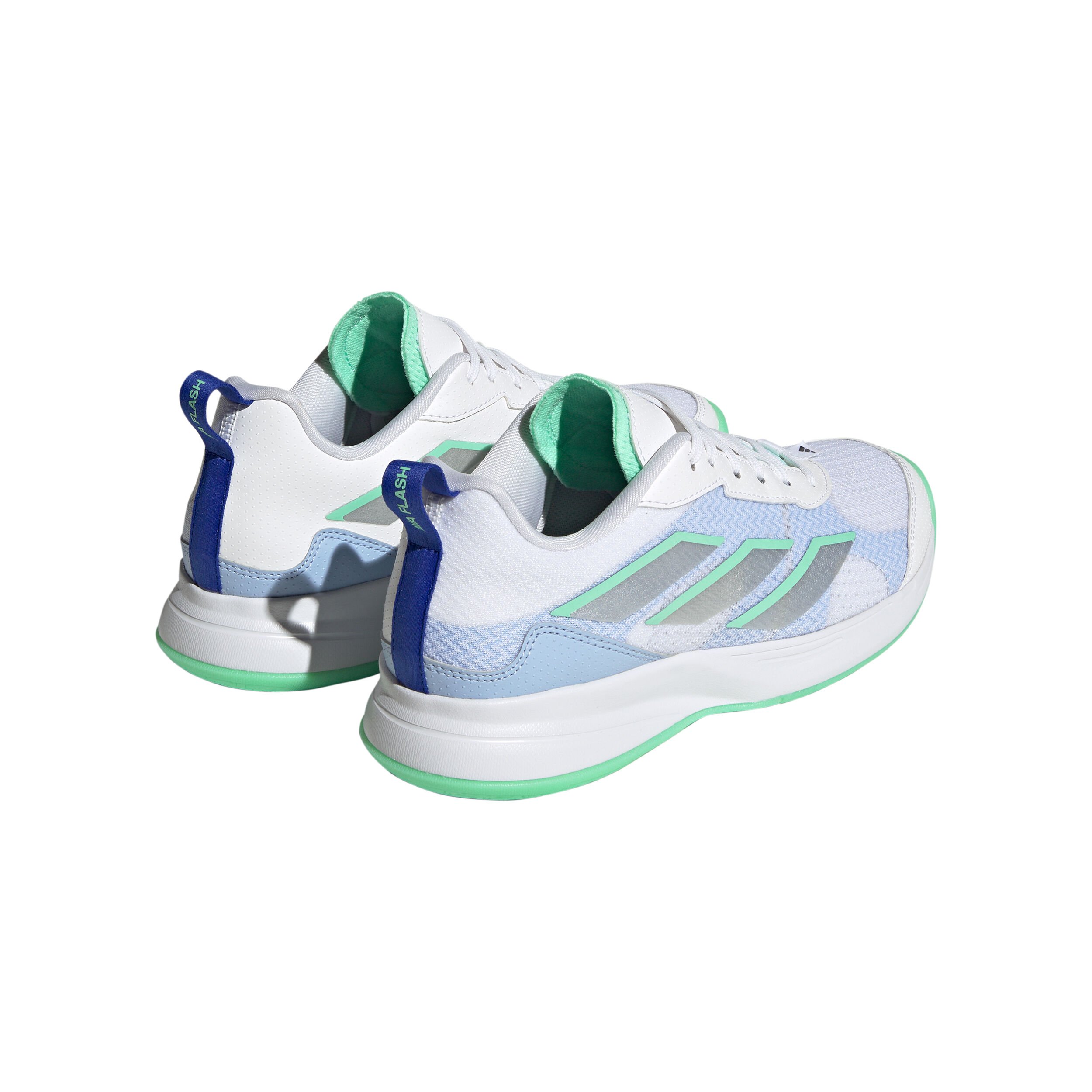 Ava Flash All Court Shoe Women White Light Blue
