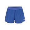 Teamline 2in1 Ball Shorts Women-Blue