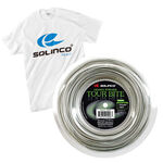 Solinco Solinco Tour Bite String Reel 200m-Silver