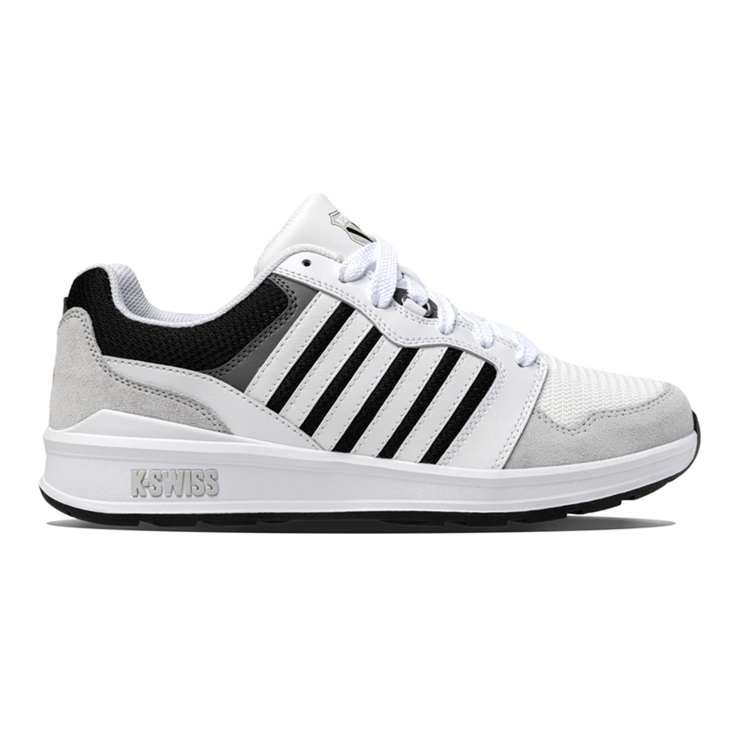 Buy K Swiss Rival Trainer Sneakers Men White Black online Tennis Point UK