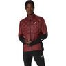 Road Winter Running Jacket Men-Wine Red